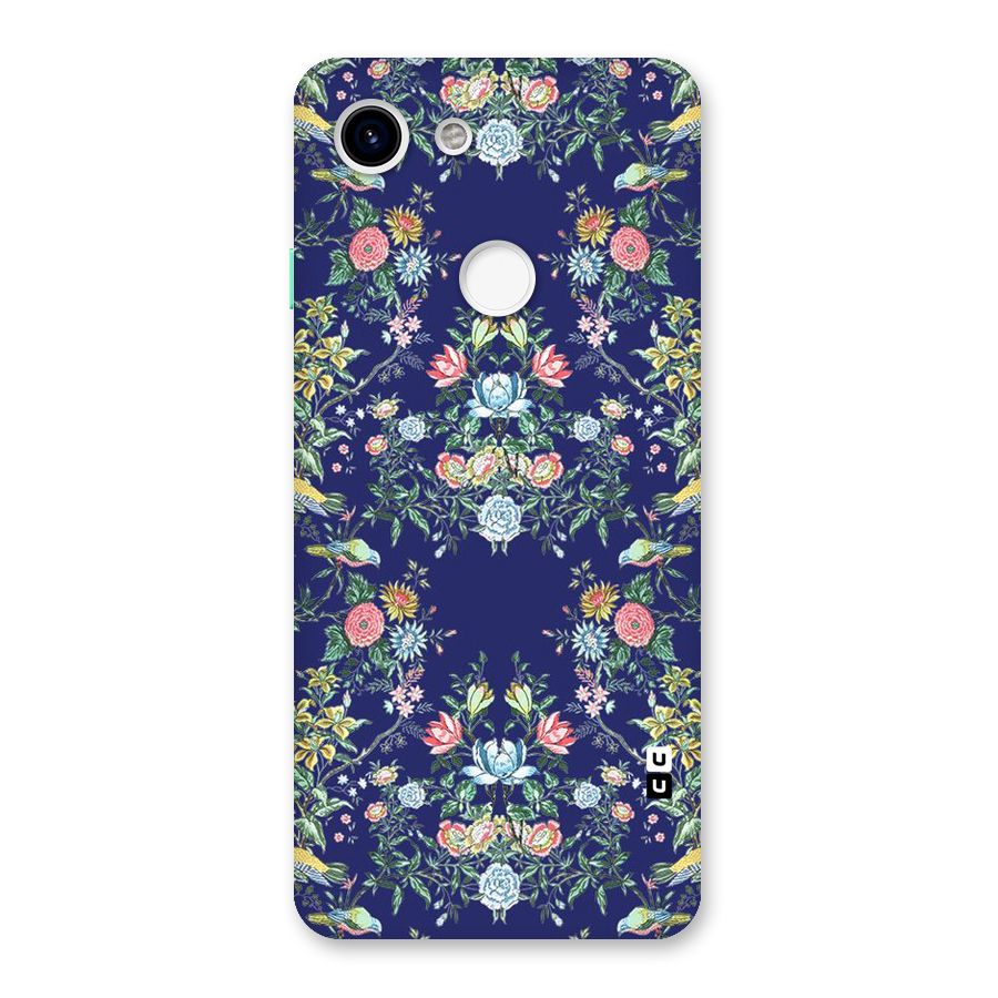Little Flowers Pattern Back Case for Google Pixel 3