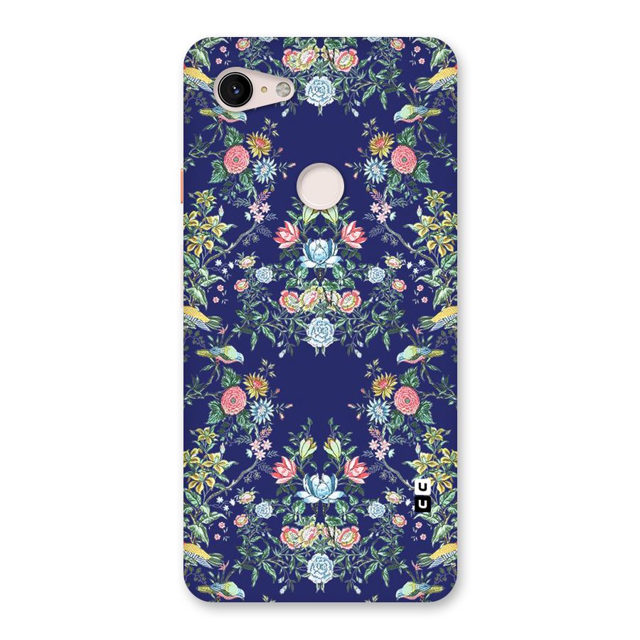 Little Flowers Pattern Back Case for Google Pixel 3 XL