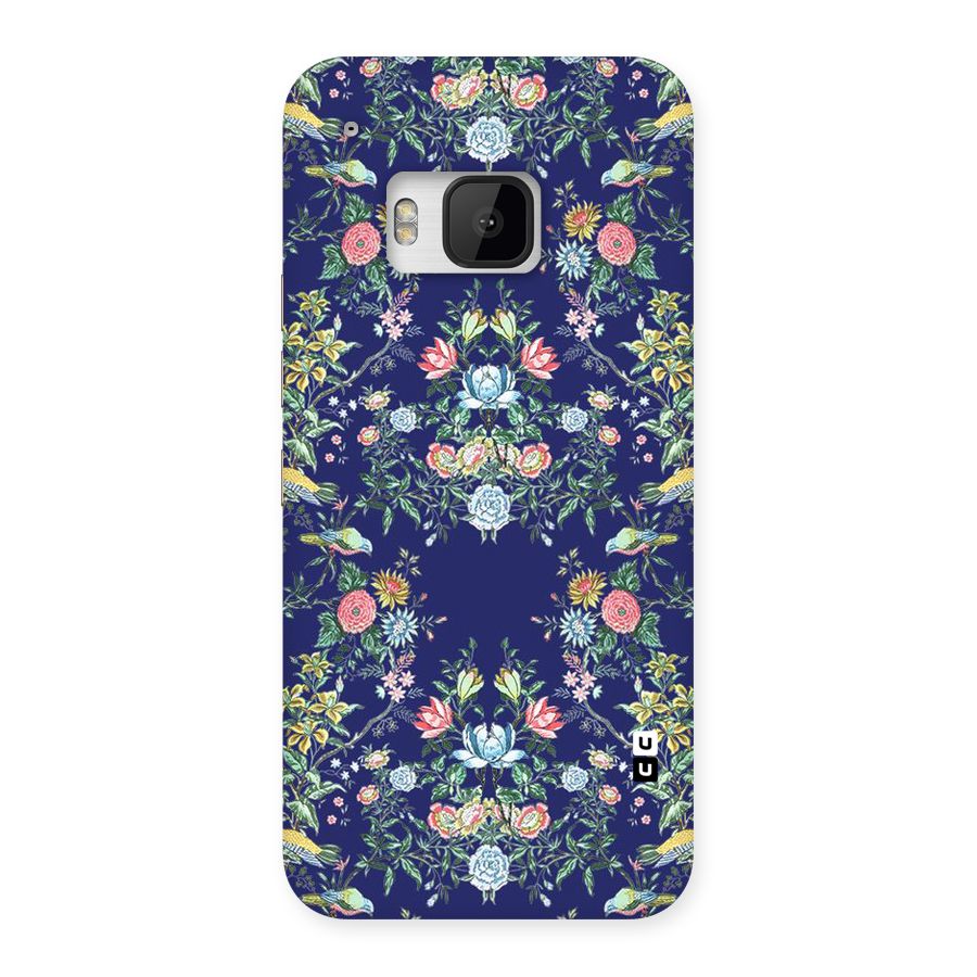 Little Flowers Pattern Back Case for HTC One M9