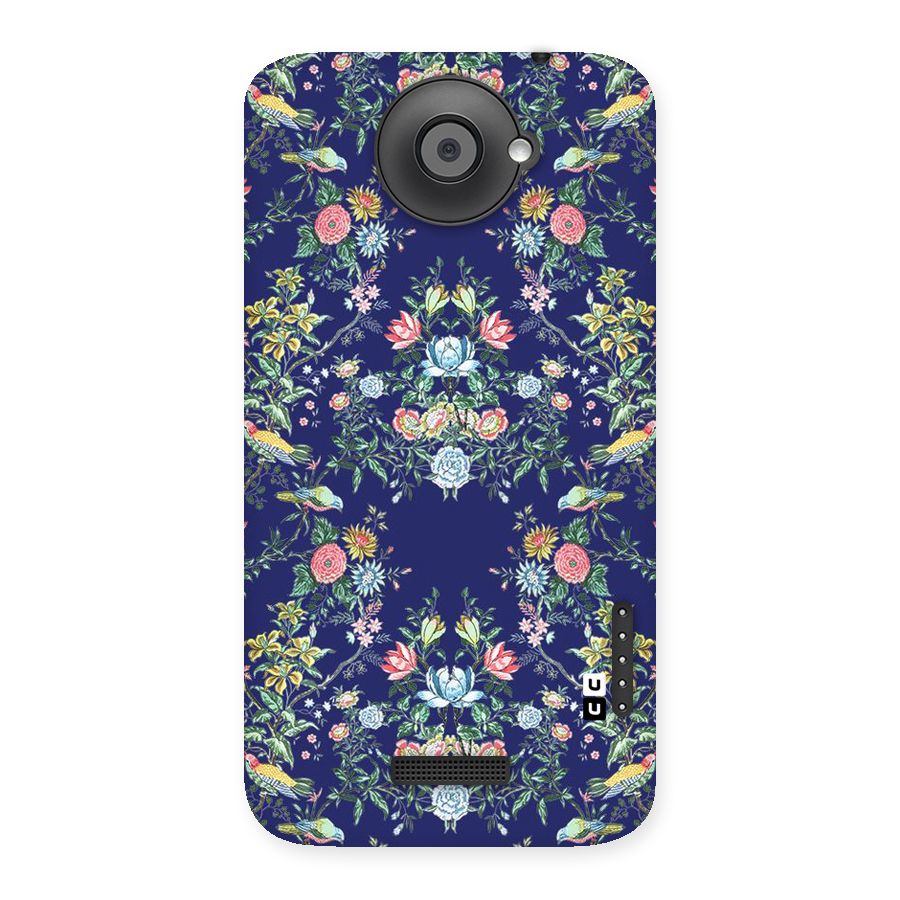 Little Flowers Pattern Back Case for HTC One X