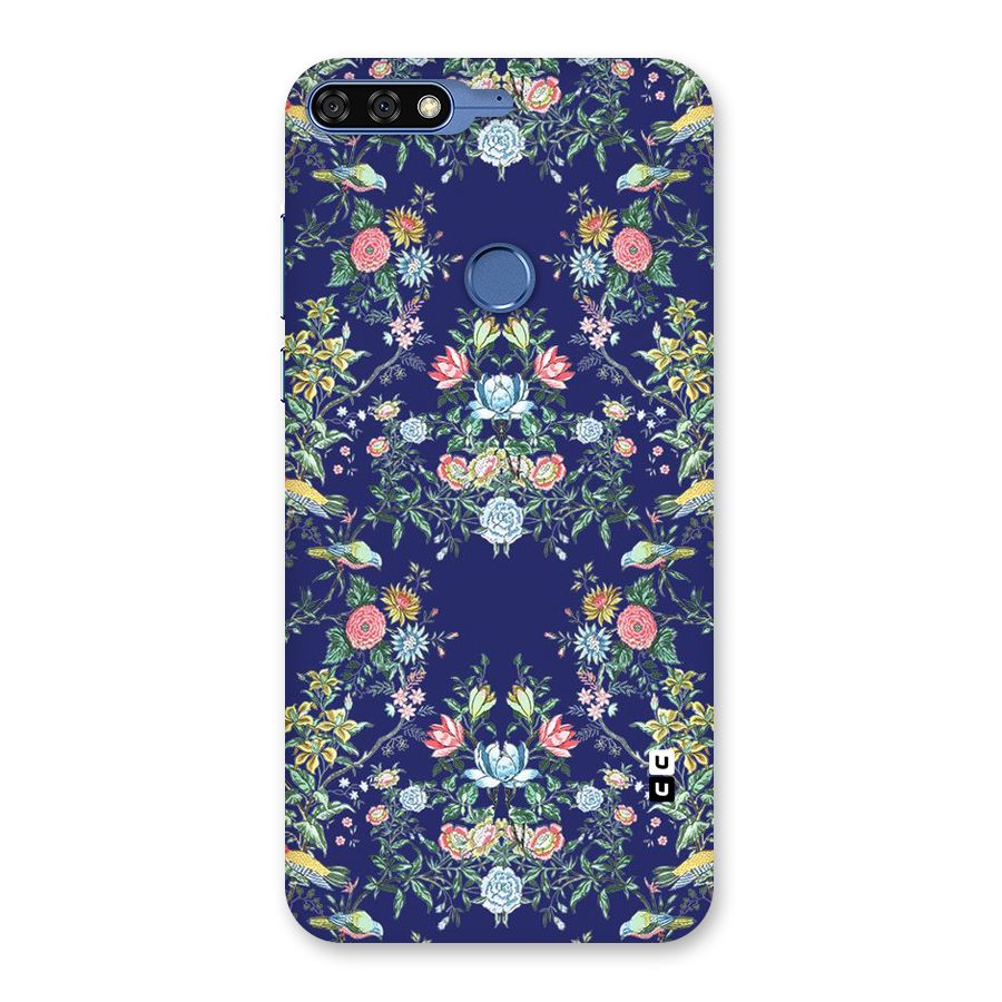Little Flowers Pattern Back Case for Honor 7C