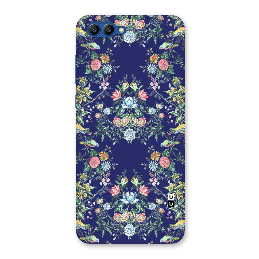 Little Flowers Pattern Back Case for Honor View 10