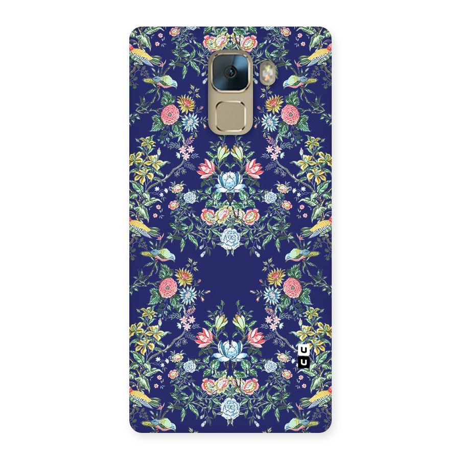 Little Flowers Pattern Back Case for Huawei Honor 7
