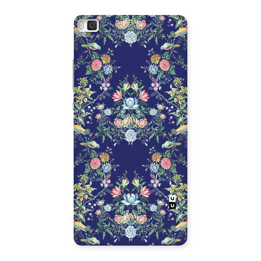 Little Flowers Pattern Back Case for Huawei P8