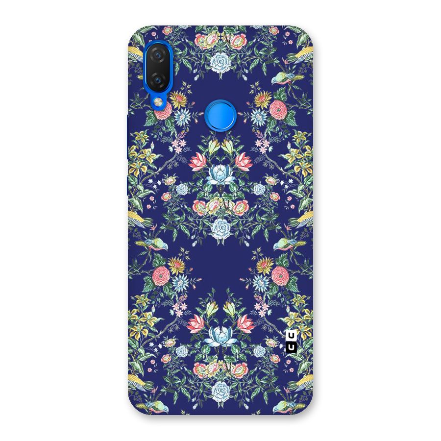 Little Flowers Pattern Back Case for Huawei P Smart+