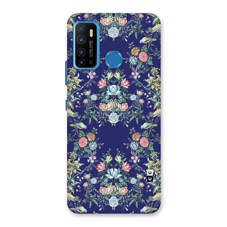 Little Flowers Pattern Back Case for Infinix Hot 9