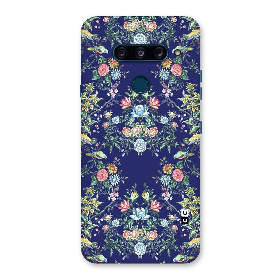 Little Flowers Pattern Back Case for LG  V40 ThinQ