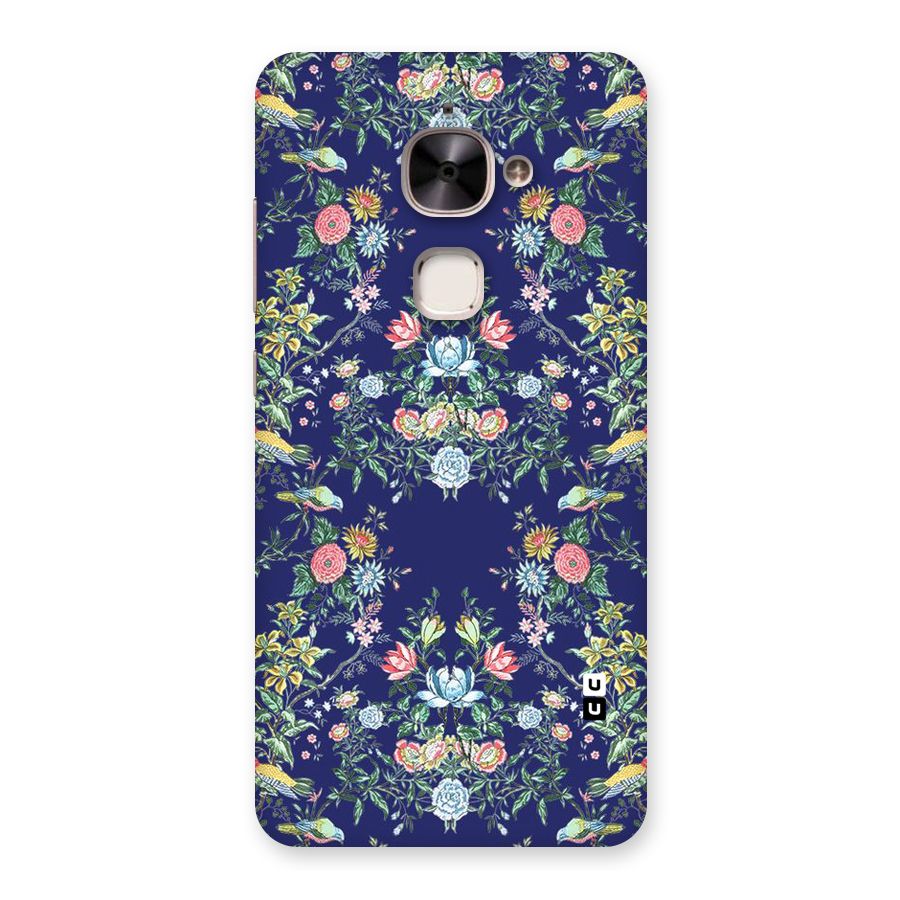 Little Flowers Pattern Back Case for Le 2