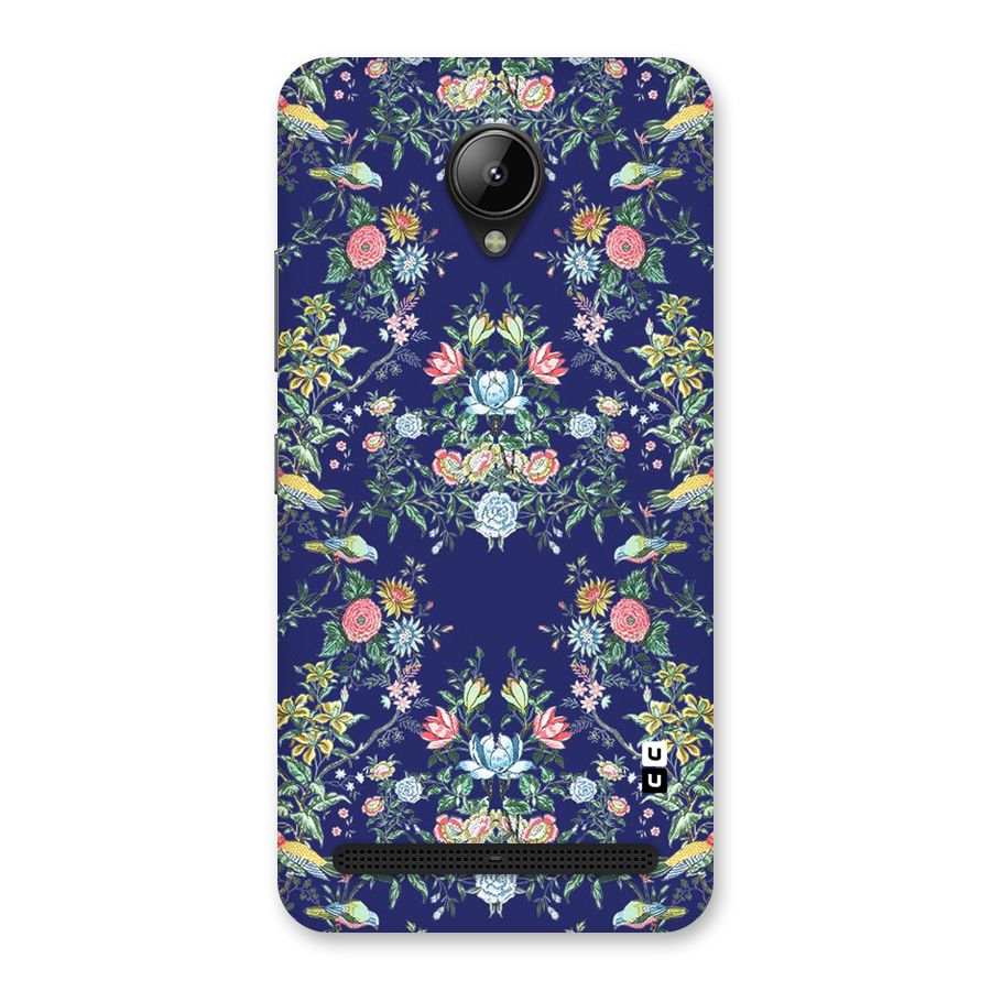Little Flowers Pattern Back Case for Lenovo C2