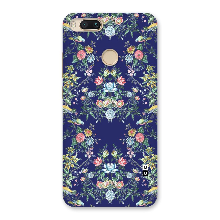 Little Flowers Pattern Back Case for Mi A1