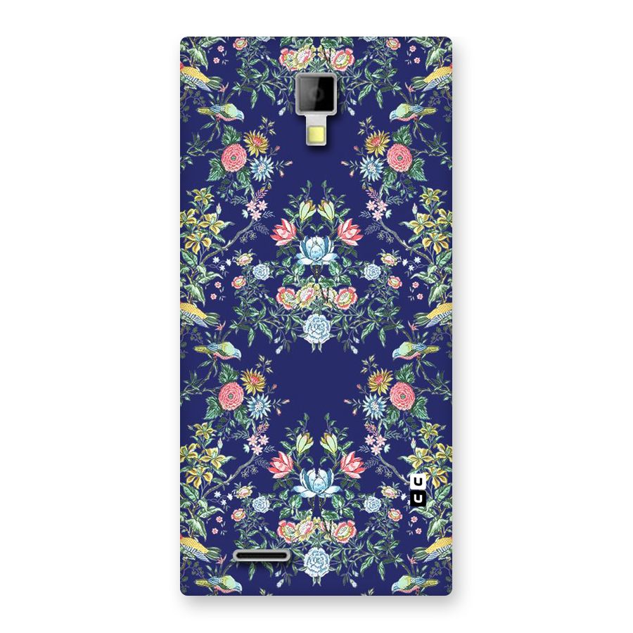 Little Flowers Pattern Back Case for Micromax Canvas Xpress A99