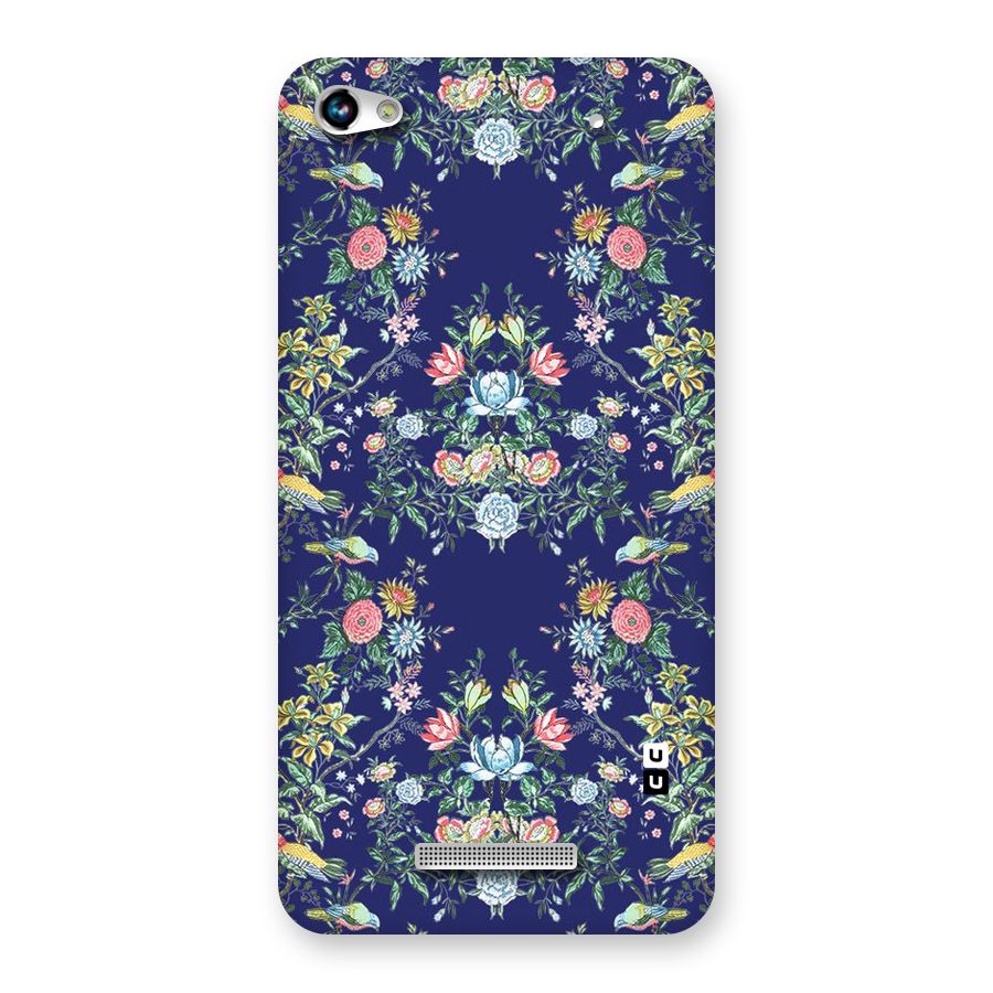 Little Flowers Pattern Back Case for Micromax Hue 2