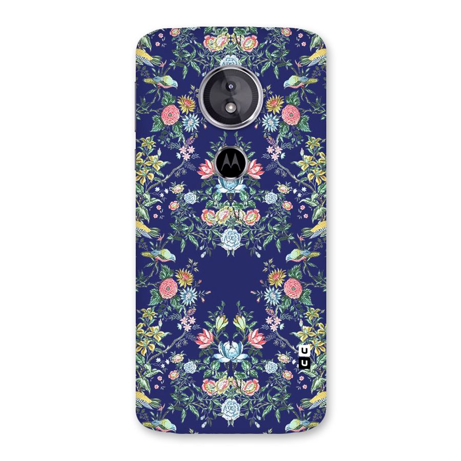 Little Flowers Pattern Back Case for Moto E5