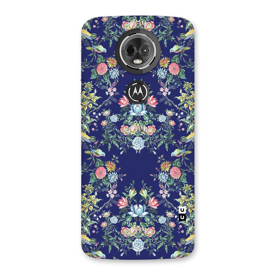 Little Flowers Pattern Back Case for Moto E5 Plus