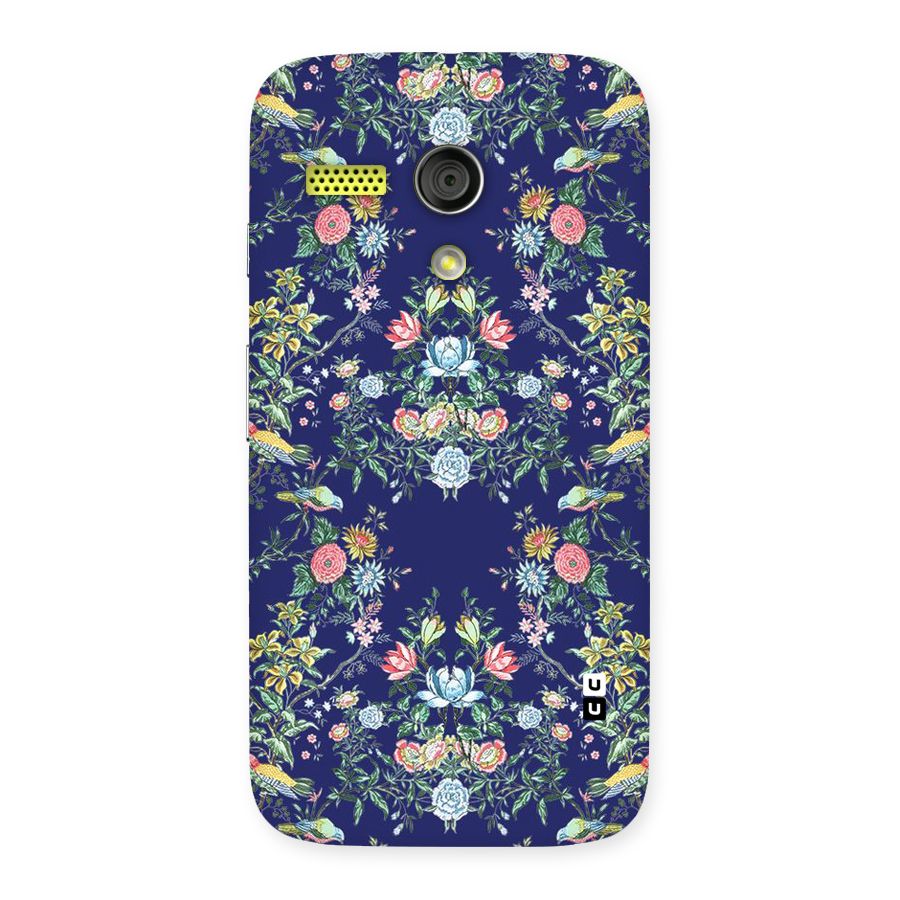 Little Flowers Pattern Back Case for Moto G