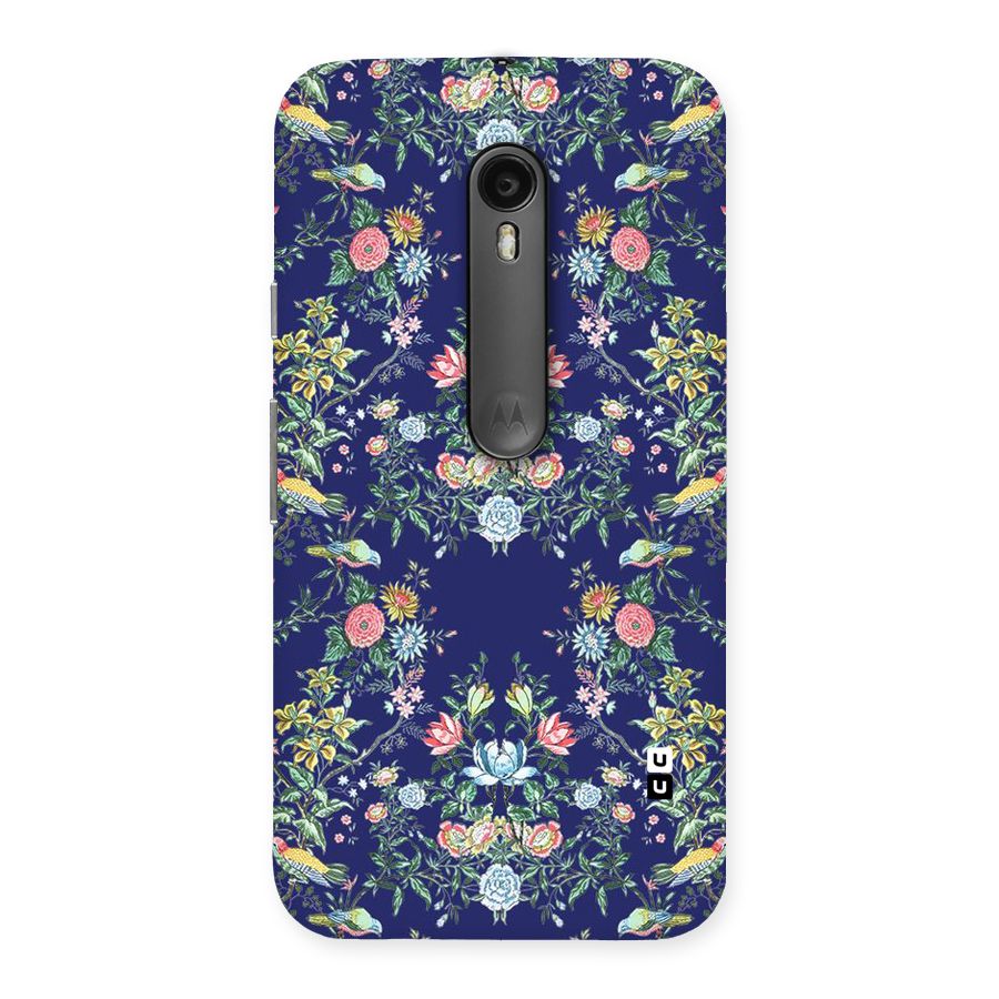 Little Flowers Pattern Back Case for Moto G3
