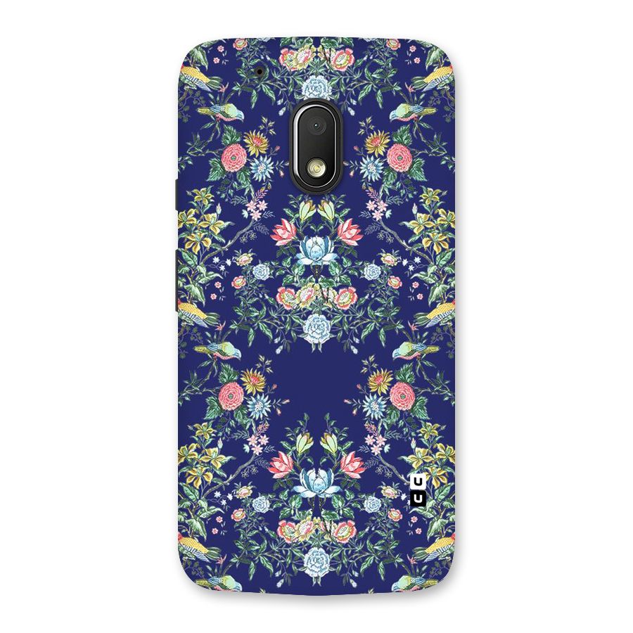 Little Flowers Pattern Back Case for Moto G4 Play