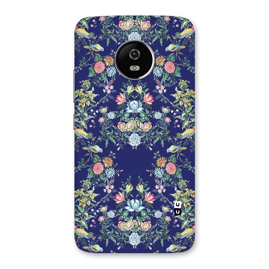 Little Flowers Pattern Back Case for Moto G5