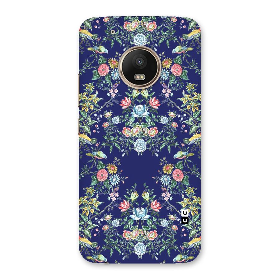 Little Flowers Pattern Back Case for Moto G5 Plus