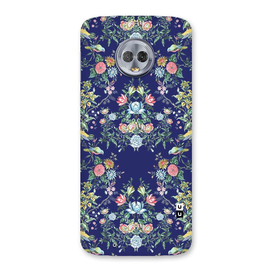 Little Flowers Pattern Back Case for Moto G6
