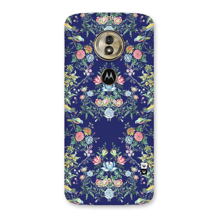Little Flowers Pattern Back Case for Moto G6 Play
