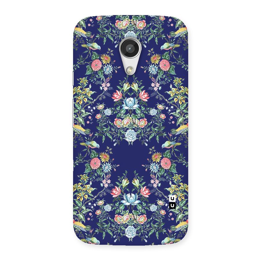 Little Flowers Pattern Back Case for Moto G 2nd Gen