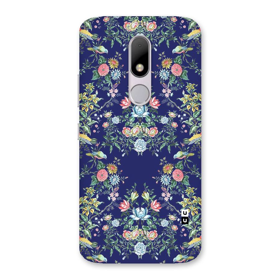 Little Flowers Pattern Back Case for Moto M