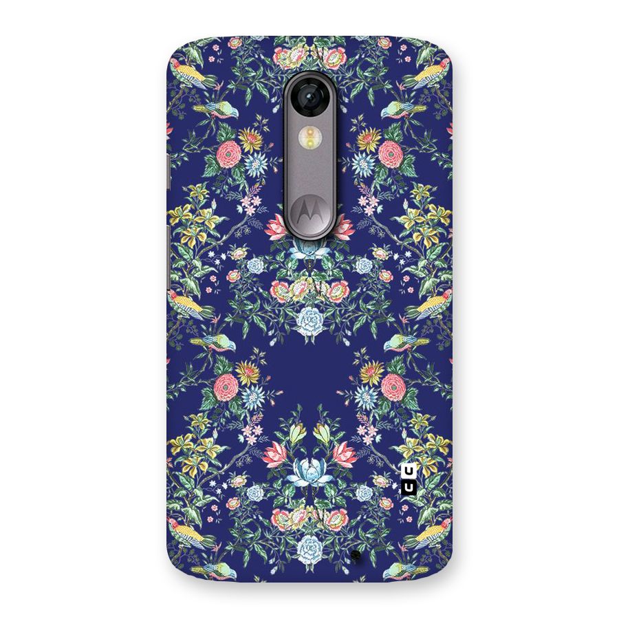 Little Flowers Pattern Back Case for Moto X Force