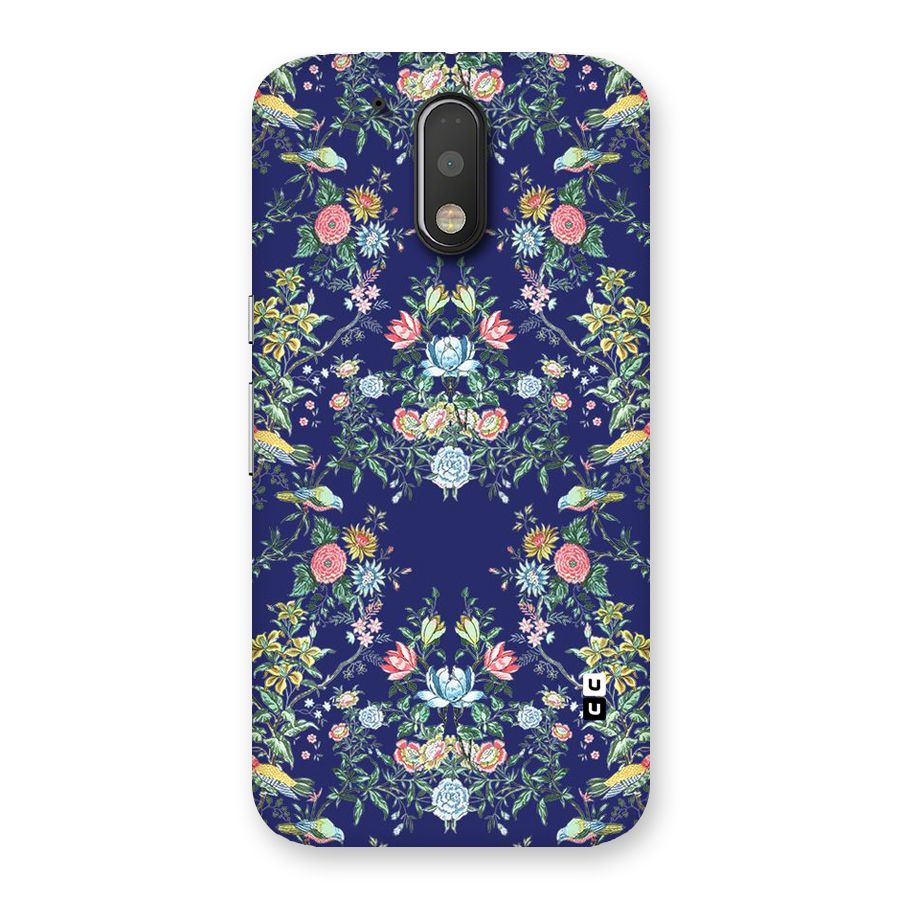 Little Flowers Pattern Back Case for Motorola Moto G4