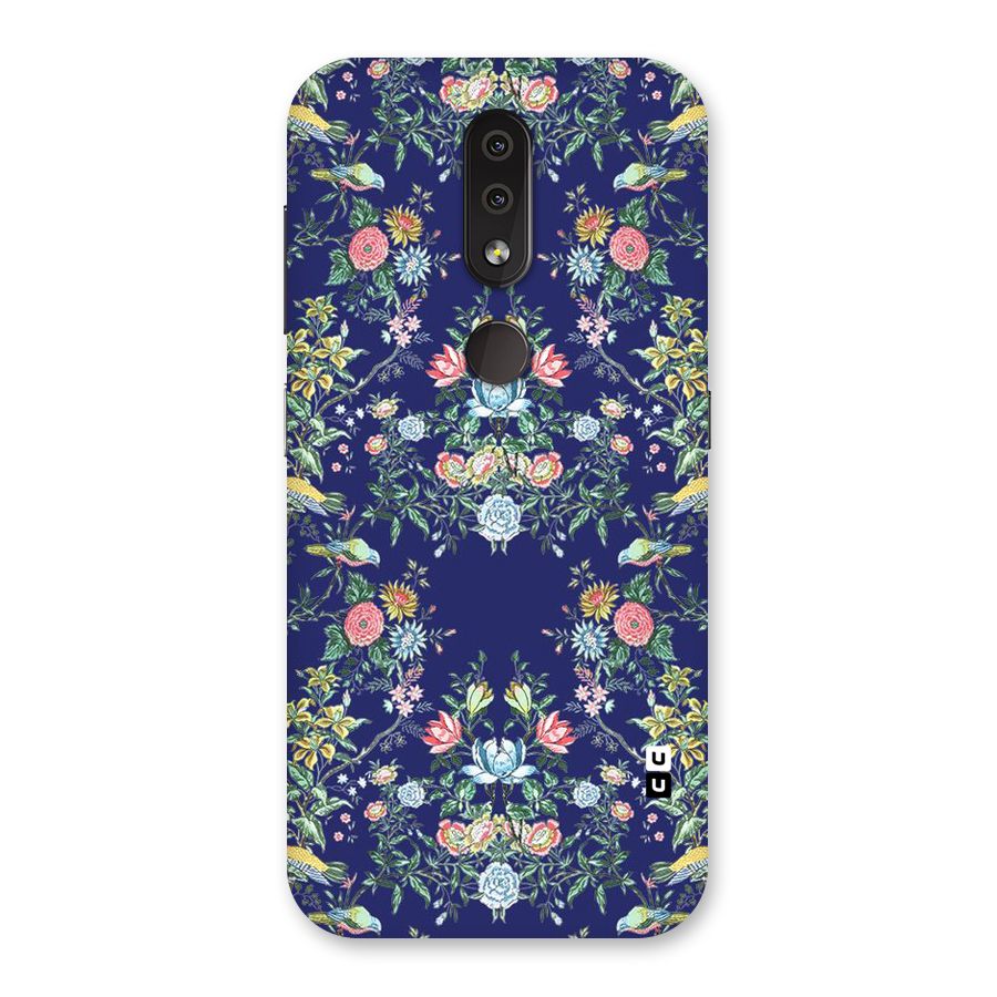 Little Flowers Pattern Back Case for Nokia 4.2