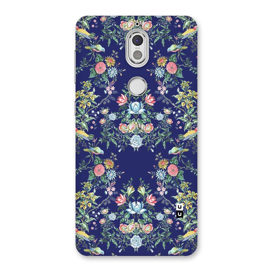 Little Flowers Pattern Back Case for Nokia 7