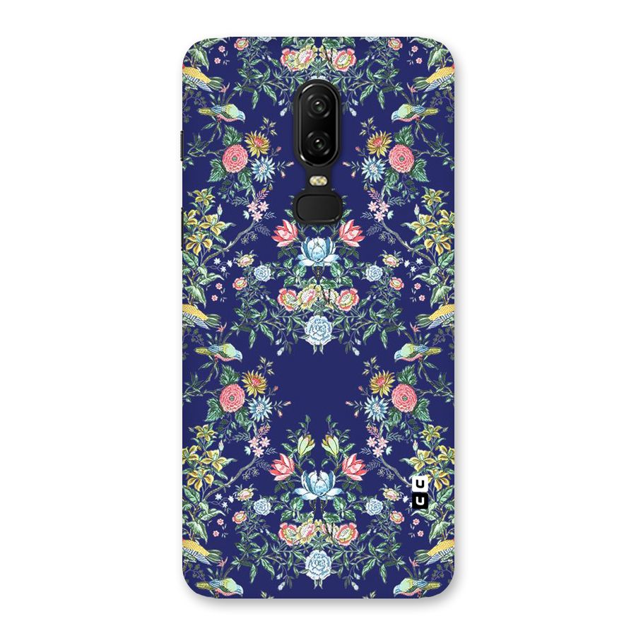 Little Flowers Pattern Back Case for OnePlus 6