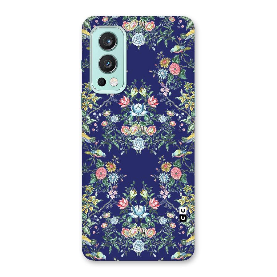 Little Flowers Pattern Back Case for OnePlus Nord 2 5G