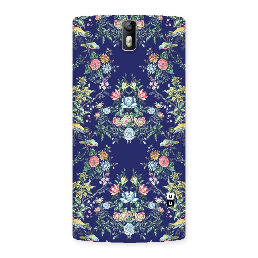Little Flowers Pattern Back Case for One Plus One