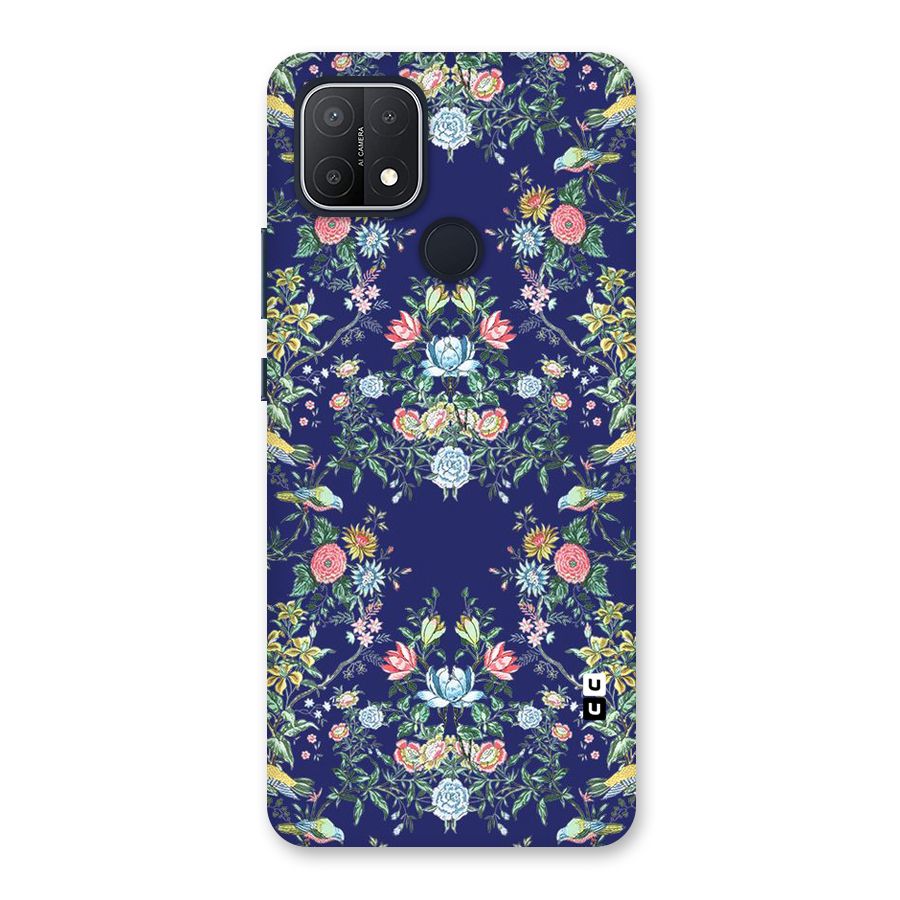 Little Flowers Pattern Back Case for Oppo A15s