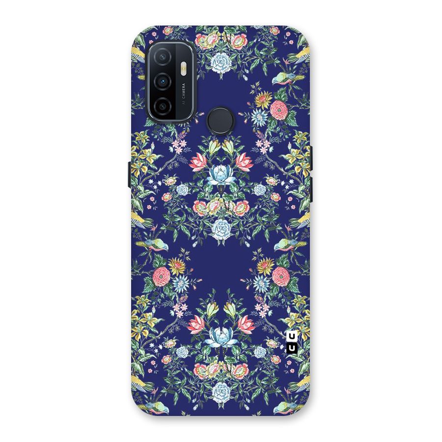 Little Flowers Pattern Back Case for Oppo A32