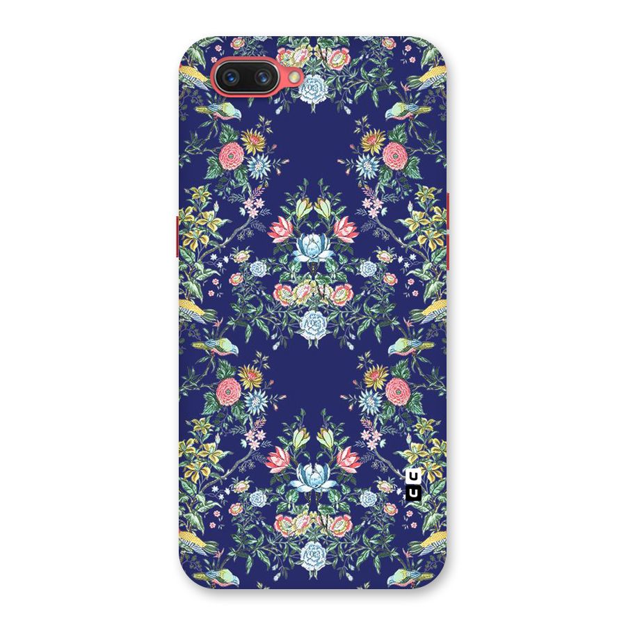 Little Flowers Pattern Back Case for Oppo A3s
