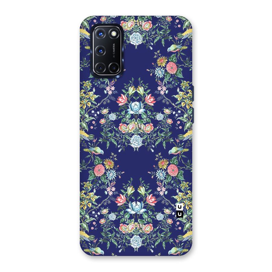 Little Flowers Pattern Back Case for Oppo A52