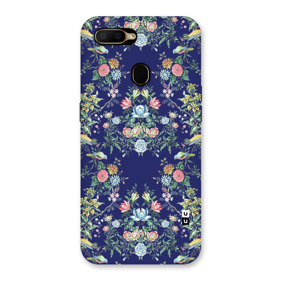 Little Flowers Pattern Back Case for Oppo A5s