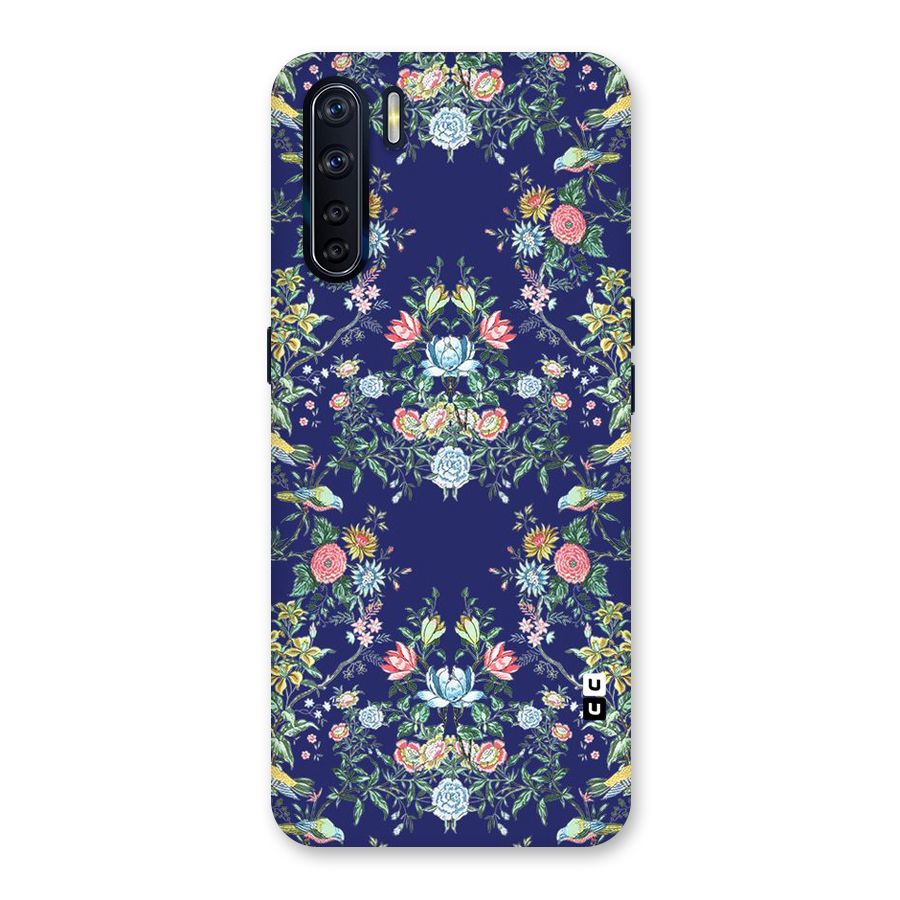 Little Flowers Pattern Back Case for Oppo F15