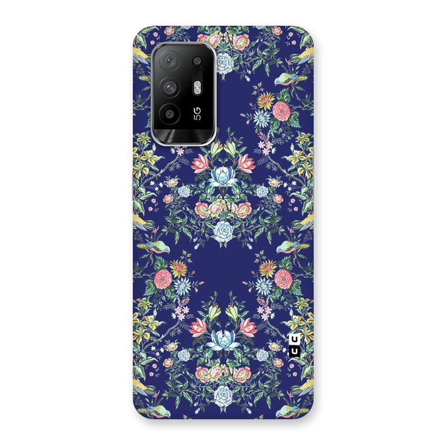 Little Flowers Pattern Back Case for Oppo F19 Pro Plus 5G