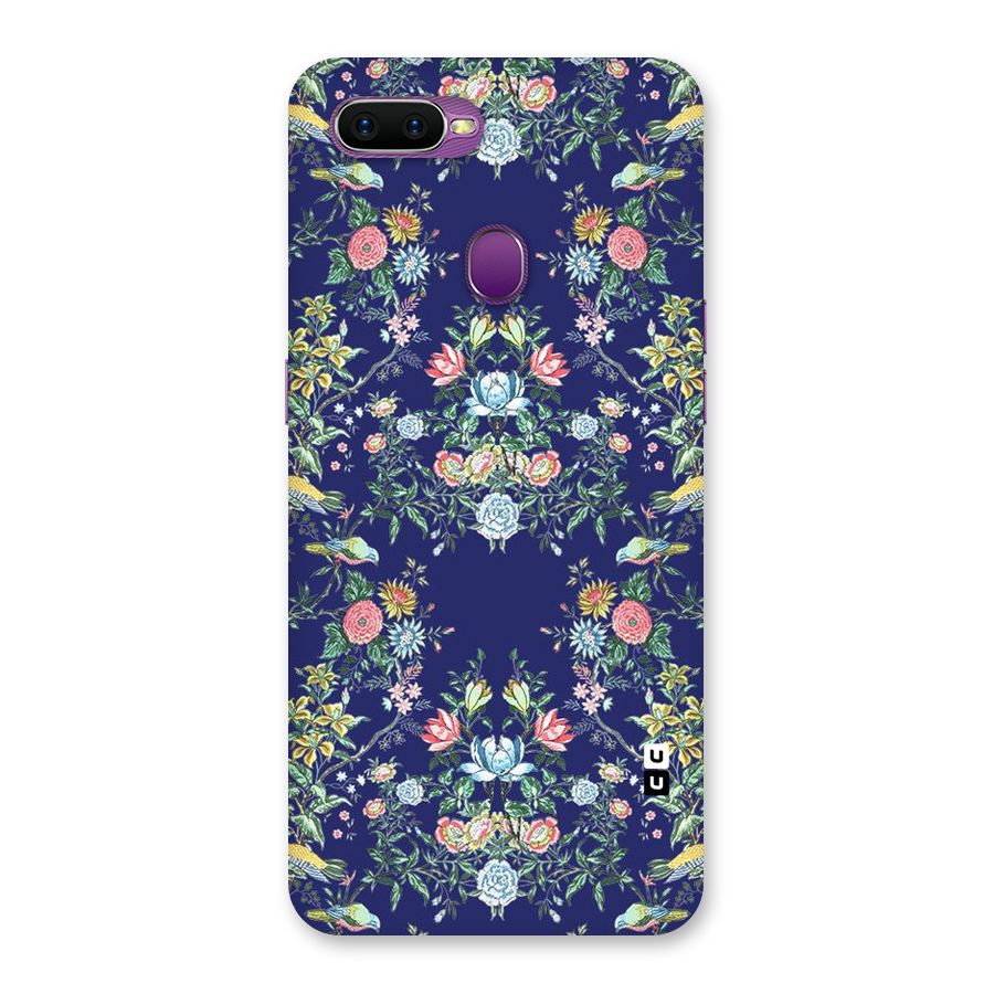 Little Flowers Pattern Back Case for Oppo F9