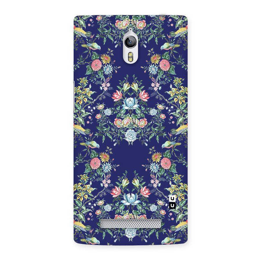 Little Flowers Pattern Back Case for Oppo Find 7