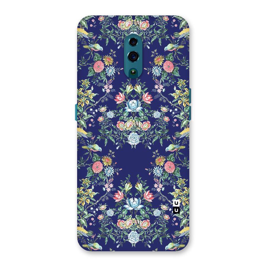 Little Flowers Pattern Back Case for Oppo Reno