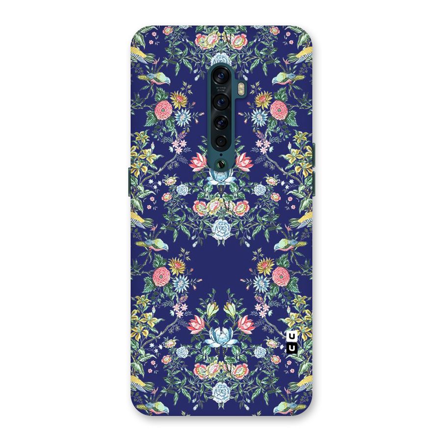 Little Flowers Pattern Back Case for Oppo Reno2