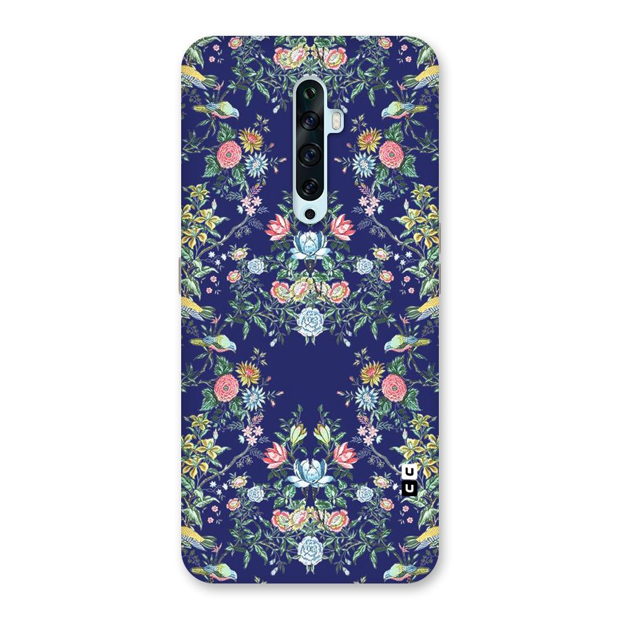 Little Flowers Pattern Back Case for Oppo Reno2 F