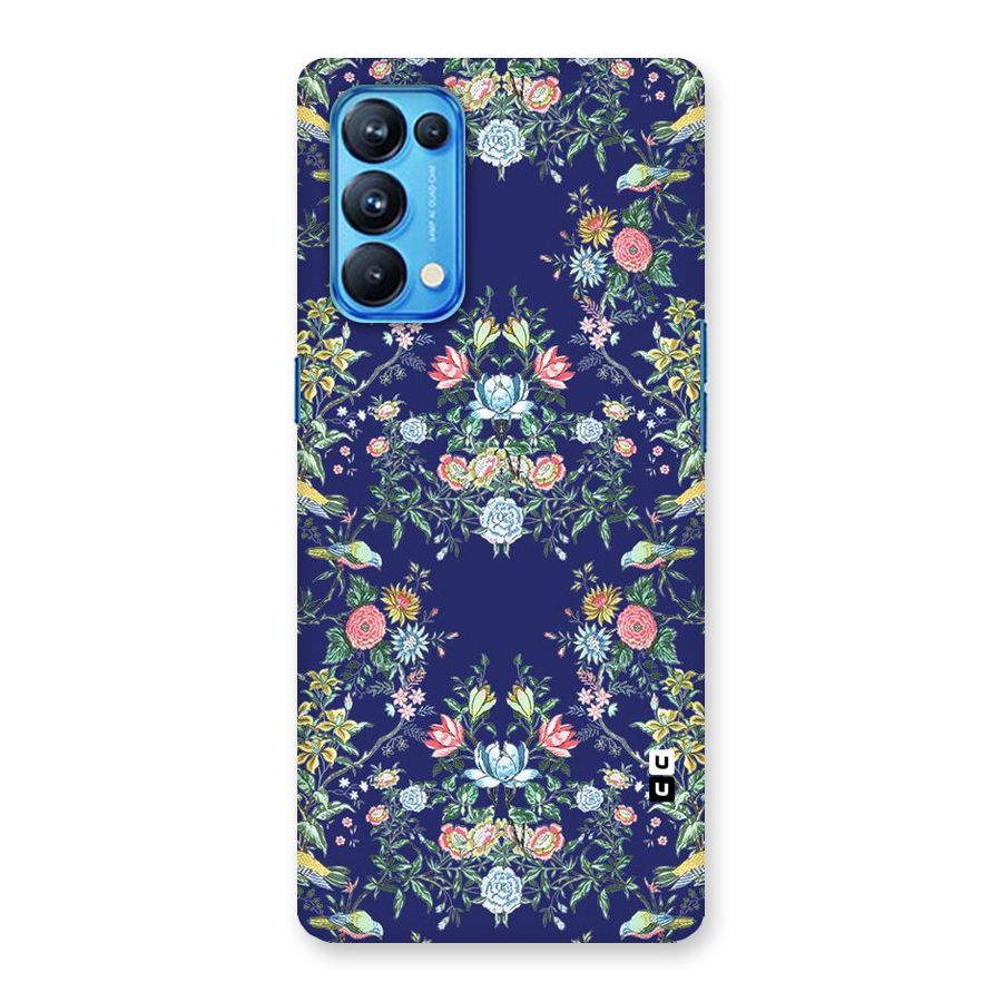 Little Flowers Pattern Back Case for Oppo Reno5 Pro 5G