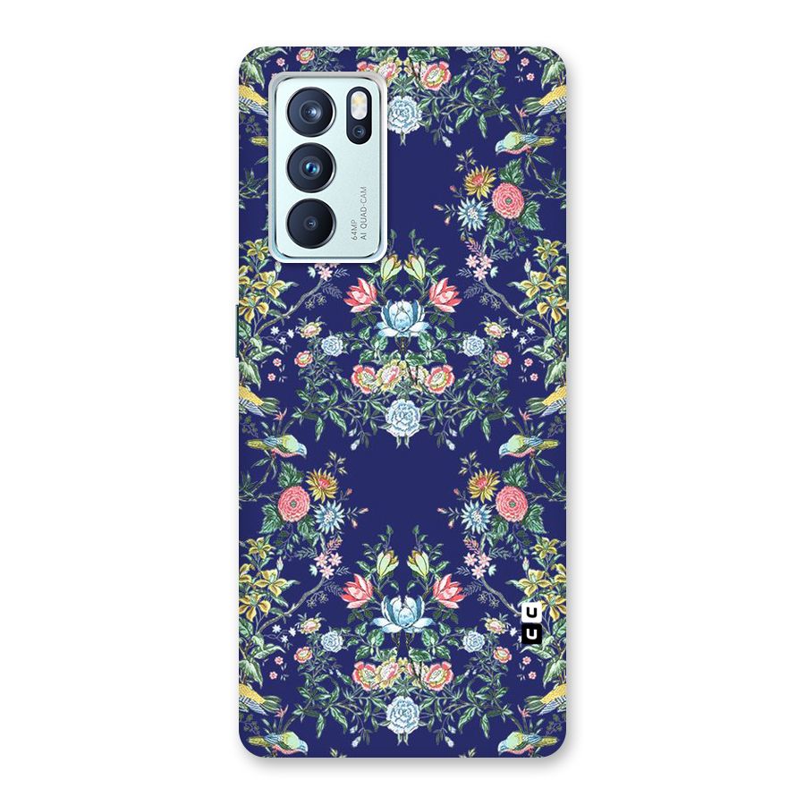 Little Flowers Pattern Back Case for Oppo Reno6 Pro 5G