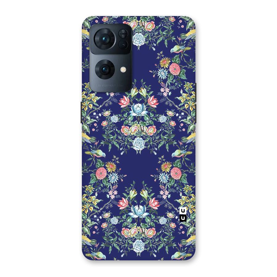 Little Flowers Pattern Back Case for Oppo Reno7 Pro 5G
