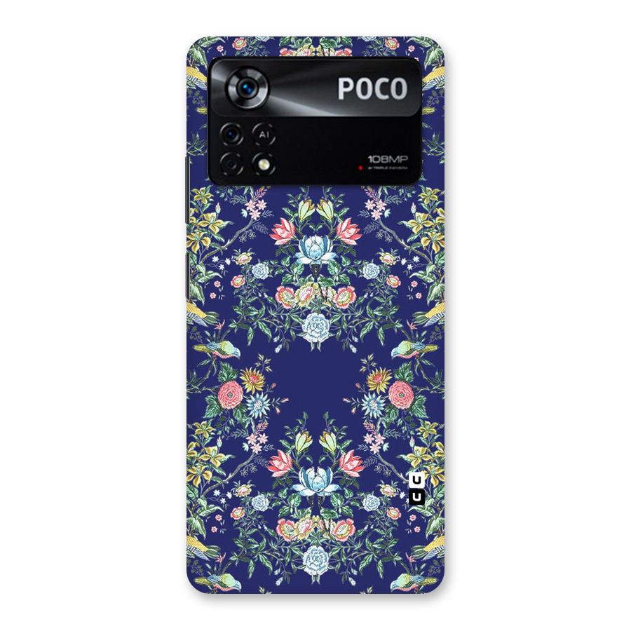 Little Flowers Pattern Back Case for Poco X4 Pro 5G